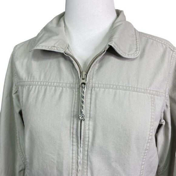 Columbia Jacket Beige Canvas Extra Small - Picture 4 of 5